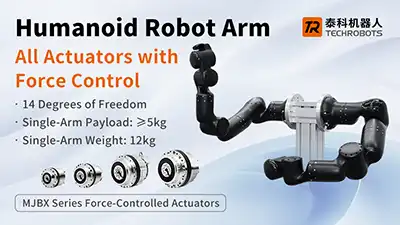 5kg High-Payload Humanoid Robotic Arm